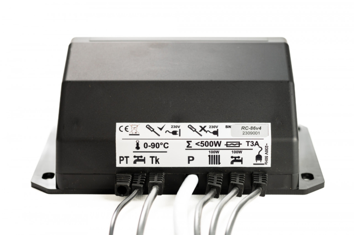 ReGLER RC 86v4 – controler centrală cu arzător, aprindere automată și comenzi multiple [6]