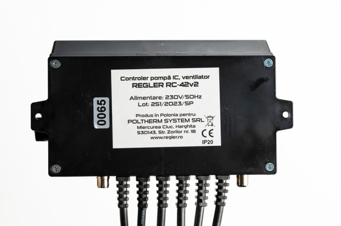 ReGLER RC 42v2 PID – controler centrala pe lemne, comanda pompe IC/ACM si ventilator [2]