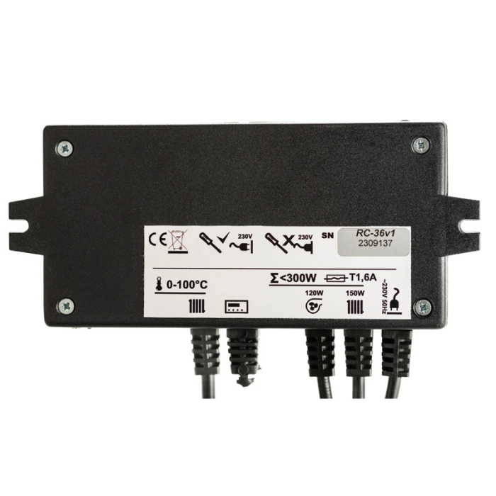 Controler centrala REGLER RC-36v1, comanda pompa si ventilator, conexiune termostat [3]