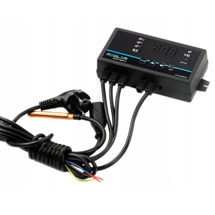 Controler centrala REGLER RC-36v1, comanda pompa si ventilator, conexiune termostat [5]