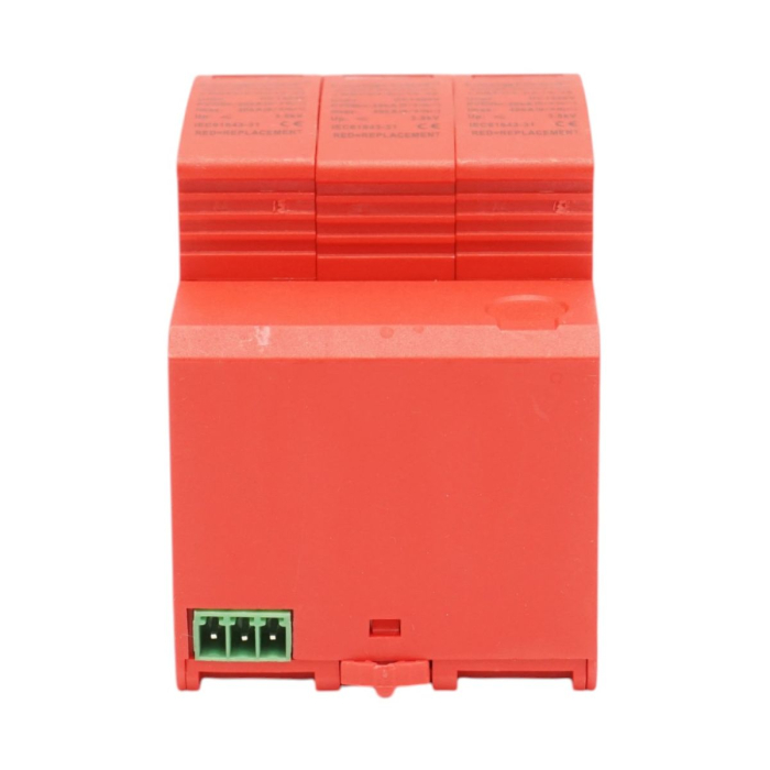 Descarcator de supratensiune cu semnalizare pentru sisteme fotovoltaice DC, 3P, tip C, 1500 VDC - Longroad BK77748 [5]