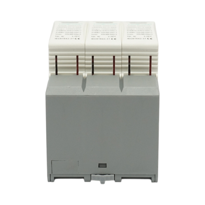 Descarcator la supratensiune cu semnalizare pentru sisteme fotovoltaice DC 3P 1000VDC - Longroad DISMB69 [5]