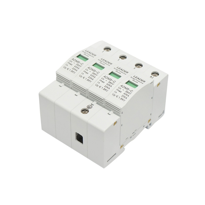 Descarcator SPD Leader 2P 4P 385V 20kA 40kA cu semnalizare [4]
