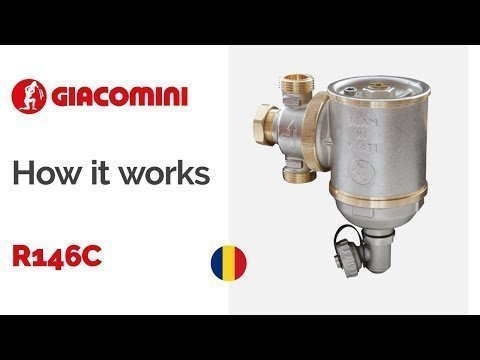 Filtru de impuritati magnetic Giacomini, cu filet exterior 3/4", GIACOMINI [2]