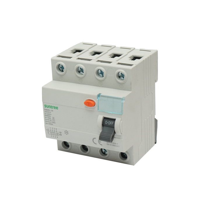 Intrerupator automat cu protectie diferentiala 4P 100A 30mA 6kA tip AC - Suntree DISMB59 [3]