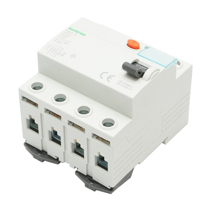 Întrerupător automat diferențial Suntree 4P 6kA – 25A/40A, tip A/AC, 30–300mA [2]