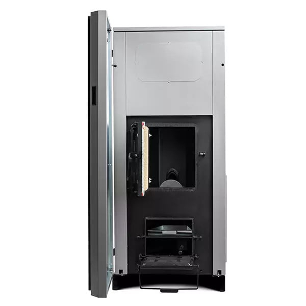 Pachet centrala cu peleti Termax Compact 30 kW, 200 mp, buncar peleti 90 kg, volum apa 70 litri, diametru cos fum ⌀80 mm, vas expansiune si pompa recirculare incluse [5]