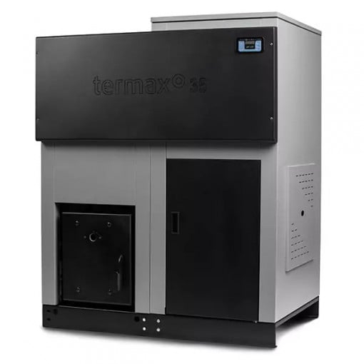 Pachet centrală pe peleți Termax ECO GRI 35 kW cu buncăr 130 kg și termostat inclus. [2]