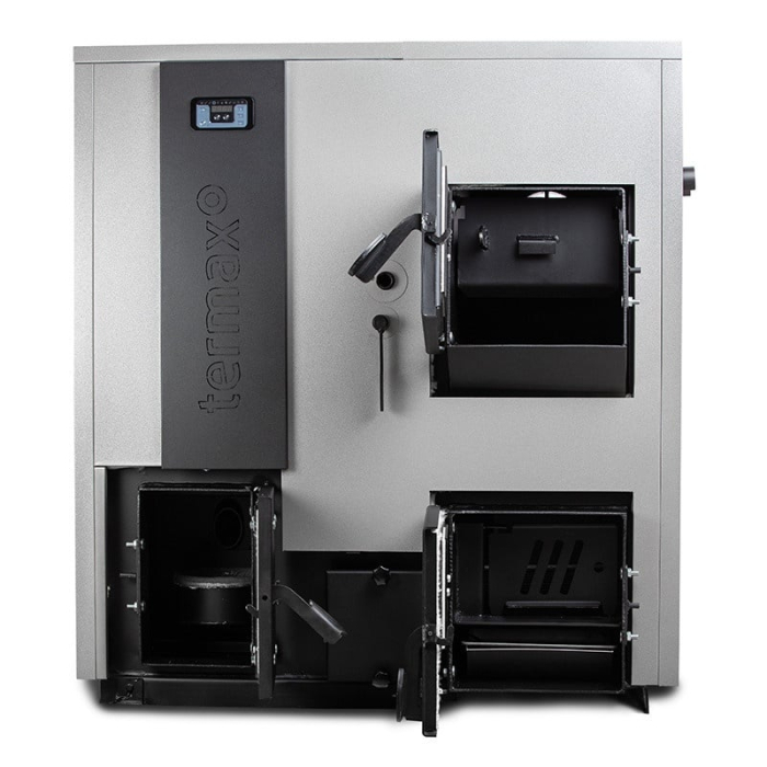 Pachet centrala mixta lemn-peleti 35 kW, calorifere, boiler 120 L si accesorii montaj – TERMAX COMBO 35 [3]