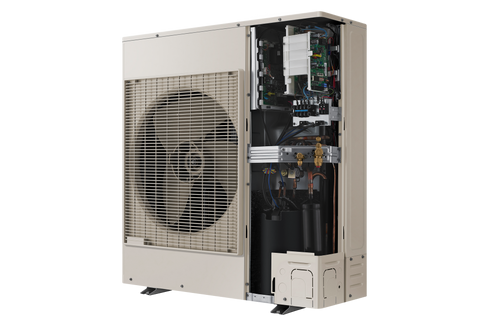 Pachet Pompa de caldura R32 monobloc 8 kW (1x230V) SAMSUNG AE080RXYDEG/EU + Controller MIM-E03EN [5]