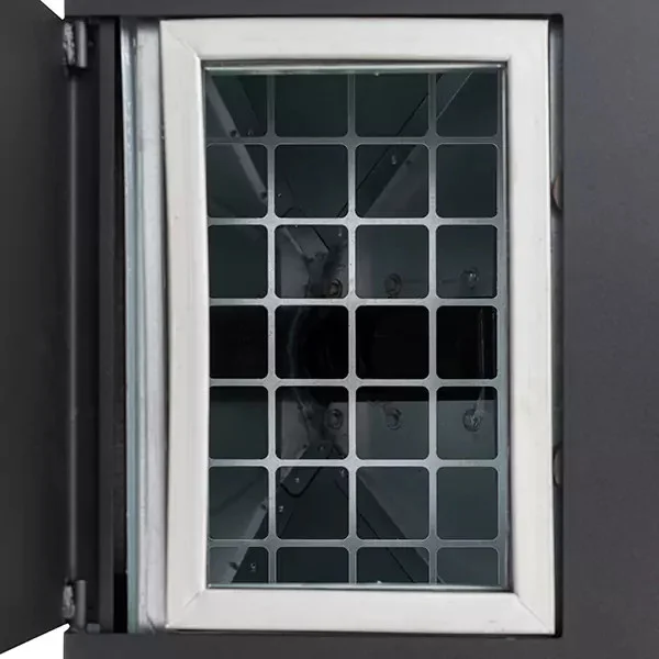 Pachet termosemineu cu peleti KOPH PM 25 kW Fiama, 160 mp, buncar peleti 25 kg, diametru cos fum ⌀80 mm, pompa recirculare si vas expansiune incorporate, Bordo [5]