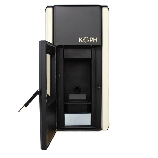 Pachet termosemineu pe peleți KOPH PM 30 kW cu pompă și vas expansiune integrate, crem [3]