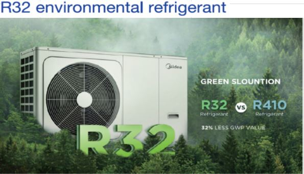 Pompa de caldura R32 MONOBLOC 12 kW (3x380V) HYUNDAI HYHC-V12W/D2RN8-BER90 [2]