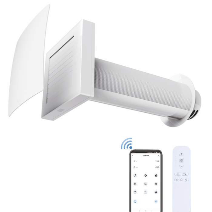 Recuperator de caldura DOX VT 125 wifi, 60 mc/h cu wifi inclus [2]