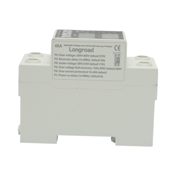 Releu digital 40A pentru monitorizare si protectie subtensiune si supratensiune 230V - AVP-40A - Longroad DISLH22 [3]