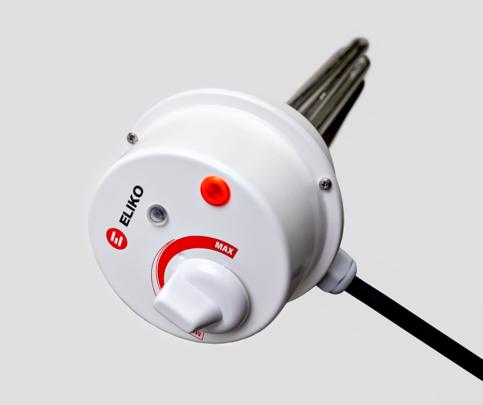 Rezistență electrică Eliko W097N 6000 W, 400 V, AISI 316L, racord 1½" [2]