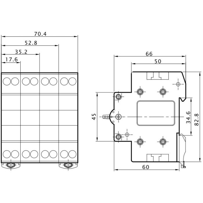 Selector modular, 4P, 32A, 400V AC - Tracon SVK4-32 [2]