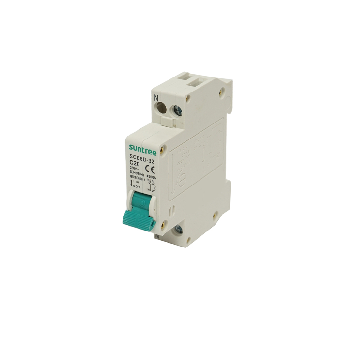 Siguranta automata bipolara 1P+N 20A 4.5kA - Suntree BK78977 [3]