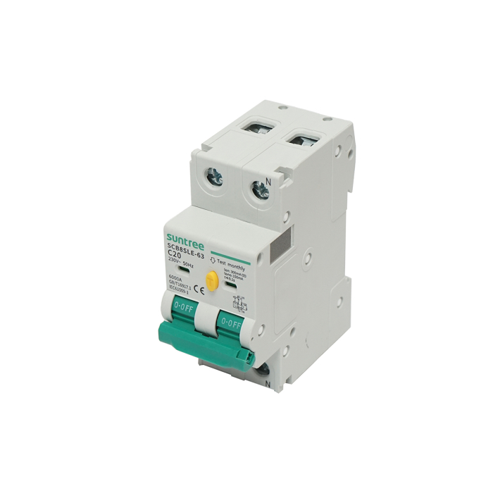 Siguranta automata tip intreruptor 1+N 20A 400VAC - DISMB54 Suntree [2]