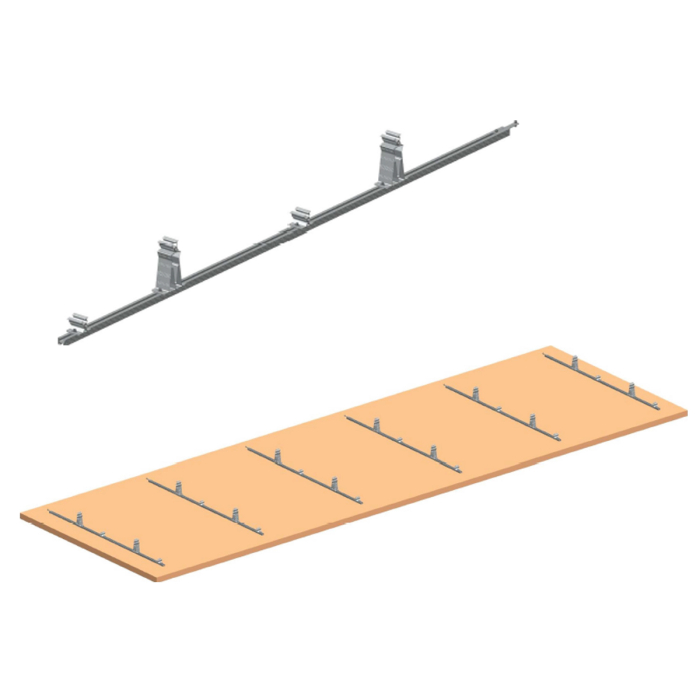 Structură Breckner montaj terasă sud 10 panouri, unghi fix 10° (BK77905) [4]