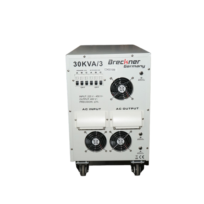 Stabilizator tensiune trifazat servomotor 15–30kVA Breckner BK69934 [4]