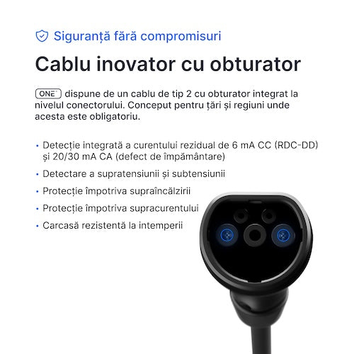Statie incarcare auto LEKTRI.CO ONE SAFE EM 7.4kW monofazata Type 2 [4]