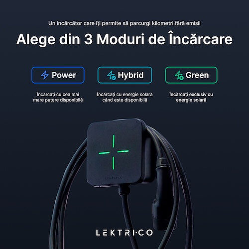 Statie incarcare auto LEKTRI.CO ONE SAFE EM 7.4kW monofazata Type 2 [3]