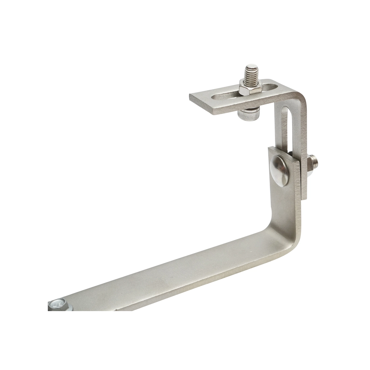 Suport reglabil tip L Breckner BK69797 pentru prindere șină panouri solare pe acoperiș din tablă [4]