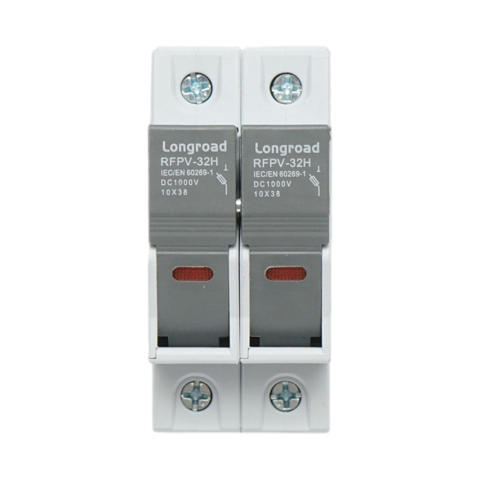 Suport soclu siguranta fuzibila DC fotovoltaic 2P 1000V Longroad RFPV-32H [3]