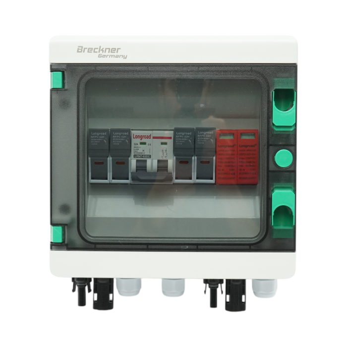 Tablou sigurante DC echipat 6kW pentru sistem fotovoltaic 2 stringuri ON OFF GRID [2]