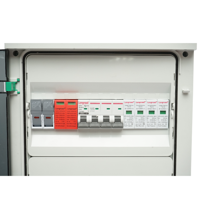 Tablou sigurante protectie fotovoltaic 5-10 kW 2 stringuri BK78003 Breckner [4]