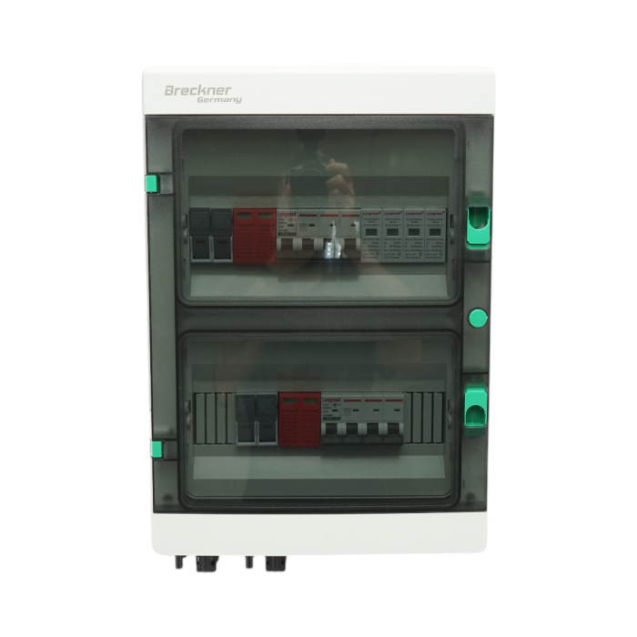 Tablou sigurante protectie fotovoltaic 5-10 kW 2 stringuri BK78003 Breckner [2]