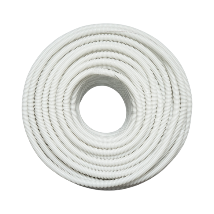 Tub flexibil copex 16 mm cu fir HDPE ignifug gri 100 m rola DISVC11 [2]