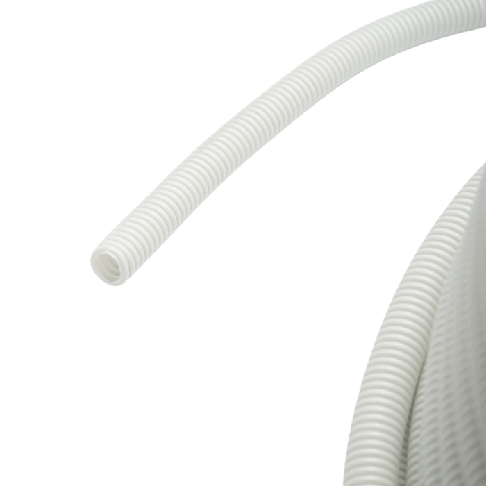 Tub flexibil copex 16 mm cu fir HDPE ignifug gri 100 m rola DISVC16 [3]