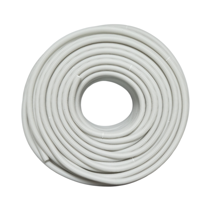 Tub flexibil copex 16 mm cu fir HDPE ignifug gri 100 m rola DISVC16 [2]