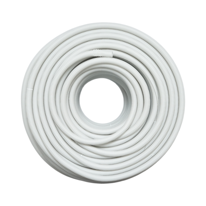 Tub flexibil copex 16 mm cu fir HDPE gri 100 m rola DISVC18 [2]