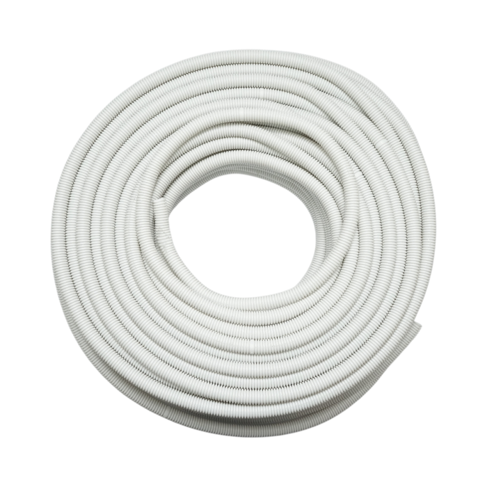 Tub flexibil copex 20 mm cu fir HDPE ignifug gri 100 m rola DISVC15 [2]