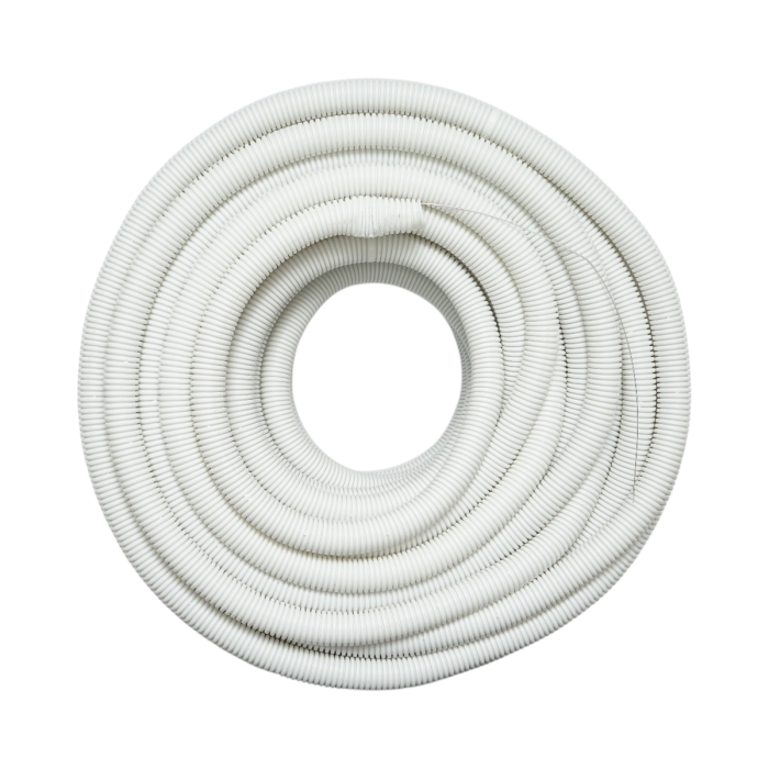 Tub flexibil copex 25 mm cu fir HDPE ignifug gri 50 m rola DISVC13 [2]