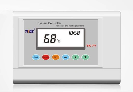 Accesorii panouri solare - Regulator solar TK-7Y pentru sisteme presurizate cu senzor NTC10K
