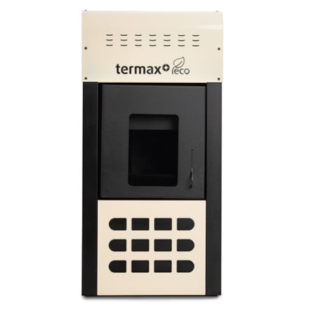 Pachet termosemineu Termax Kamin ECO 25 kW cu UPS 700 W, Crem [3]