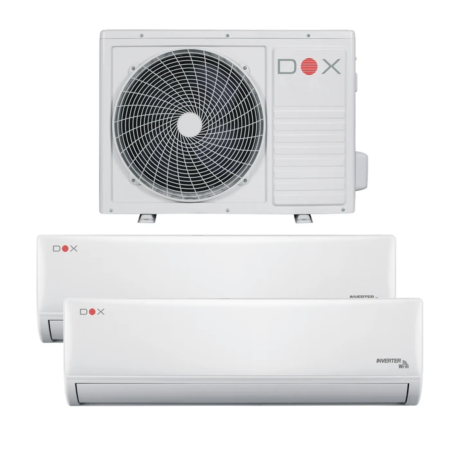 Aparate aer conditionat multisplit - Aer conditionat multisplit, Dox, 1 x UE 27000 BTU, 2x UI 9000 BTU, cu WiFi