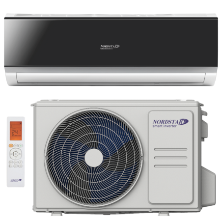 Aparate aer conditionat monosplit - Aparat aer conditionat NORDSTAR NOIRE 9000 BTU A++/A+, kit WI-FI inclus