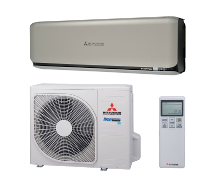 Mitsubishi Heavy - Aparat de aer conditionat de tip split Mitsubishi Heavy Harukaze Pro, Wi-Fi,  A+++/A+++, Titanium