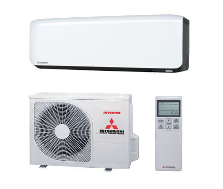 Mitsubishi Heavy - Aparat de aer conditionat de tip split Mitsubishi Heavy Harukaze, Wi-Fi, A+++/A++, Black & White