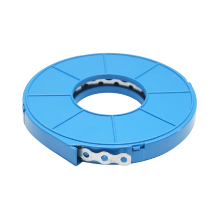 Bandă metalică perforată 12x0.5mm, rolă 10m Breckner Germany BK76264 [2]