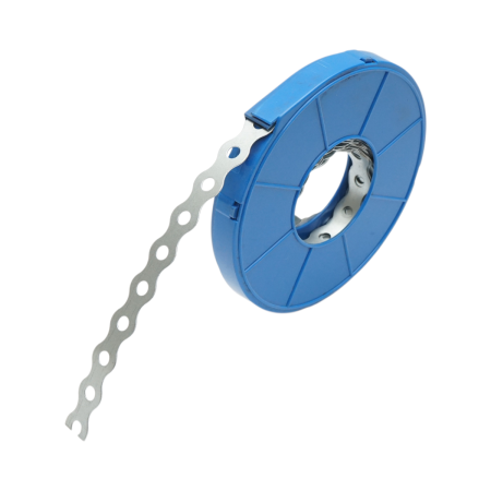 Benzi perforate - Bandă metalică perforată 17x0.7mm, rolă 10m Breckner Germany BK76265