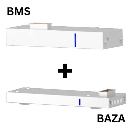 BMS - Bază sistem DEYE AI-W5.1 + PDU3 (12187) pentru stivă baterii 48V LV