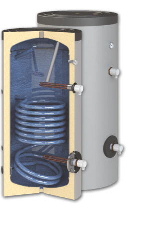 Boiler DOX WT1 150 L, cu o serpentina si montare verticala [1]