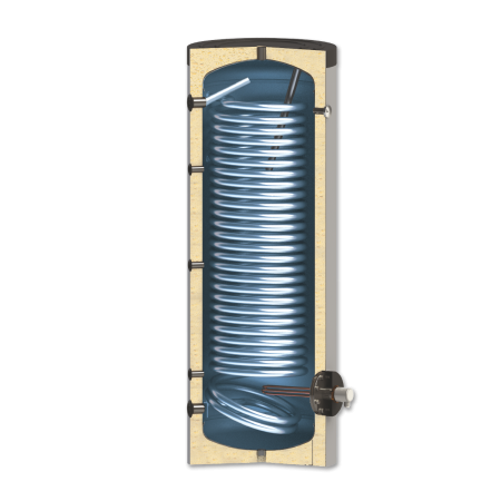 Boiler DOX WT1 SXL 300 L cu o serpentina extinsa, pentru pompe de caldura [2]