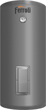 Ferroli - Boiler indirect Ferroli Ecounit HP 200-2C 163 litri cu doua serpentine pentru pompe de caldura, rezistenta electrica 2 kW